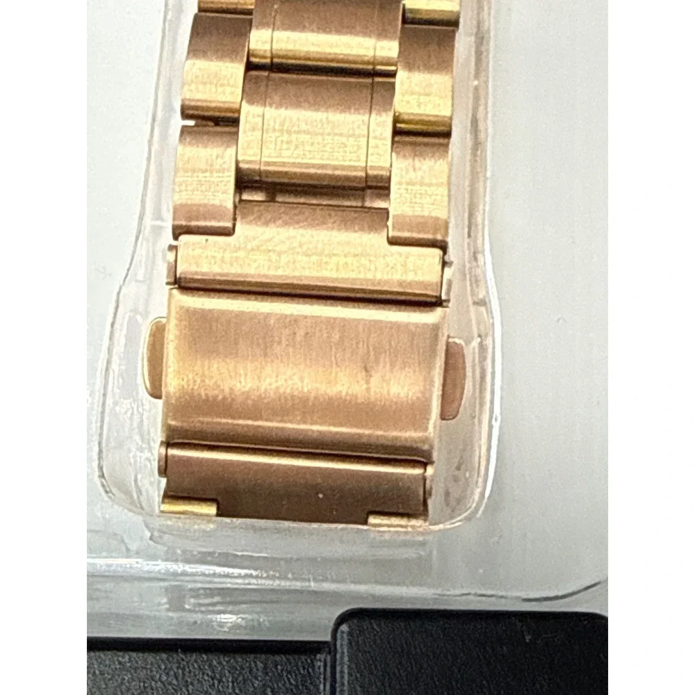 WITHit Gold Stainless Steel Link Band for Apple Watch 38/40/41mm Strap